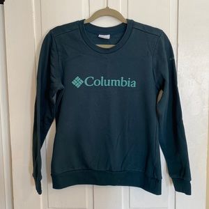 Columbia dark teal sweatshirt